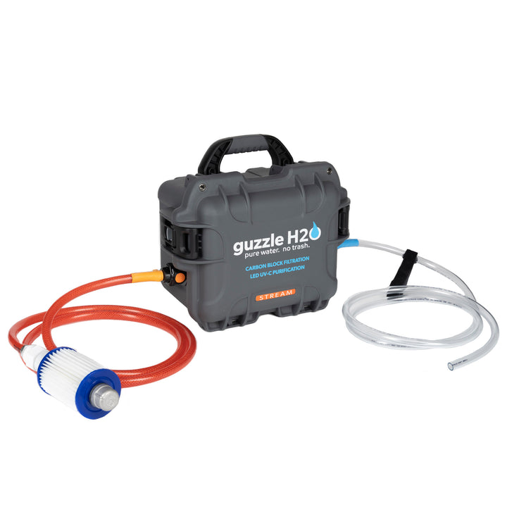 Guzzle H2O Stream Portable Water Filtration and Purification System
