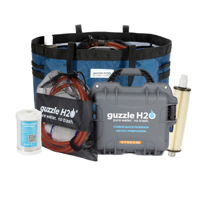Guzzle H2O Backcountry Water Filtration Bundle