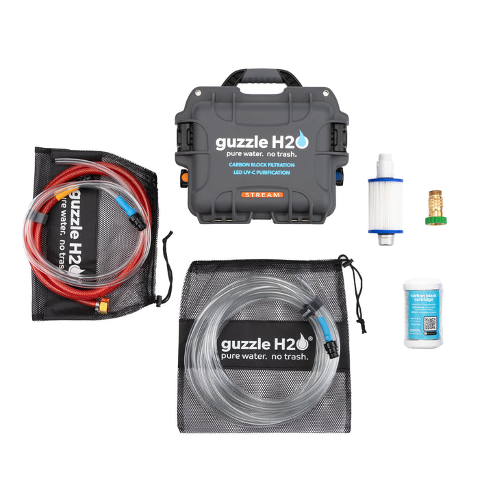 Guzzle H2O Overland Bundle for Water Purification and Filtration