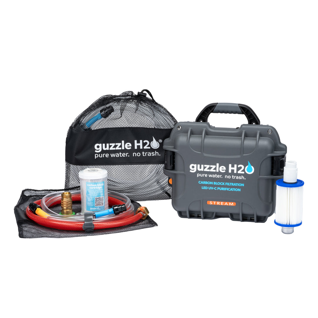 Guzzle H2O Overland Bundle for Water Purification and Filtration