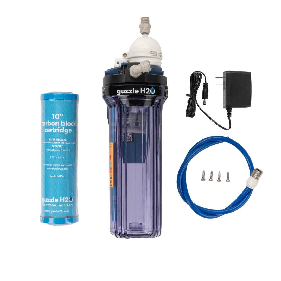 Stealth Home 10 - UV Purification + Carbon Block Filtration for Homes - In the Box