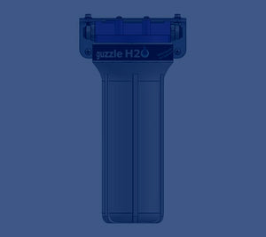 Guzzle H2O Stealth Carbon 10"