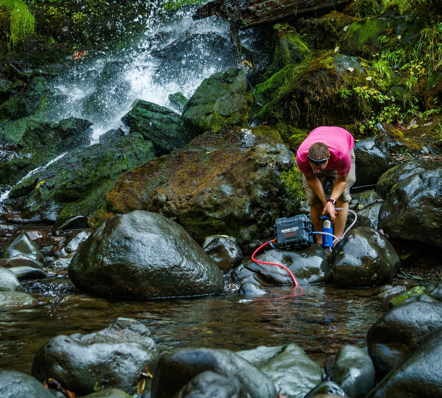 Guzzle H2O Stream Portable Water Filtration System