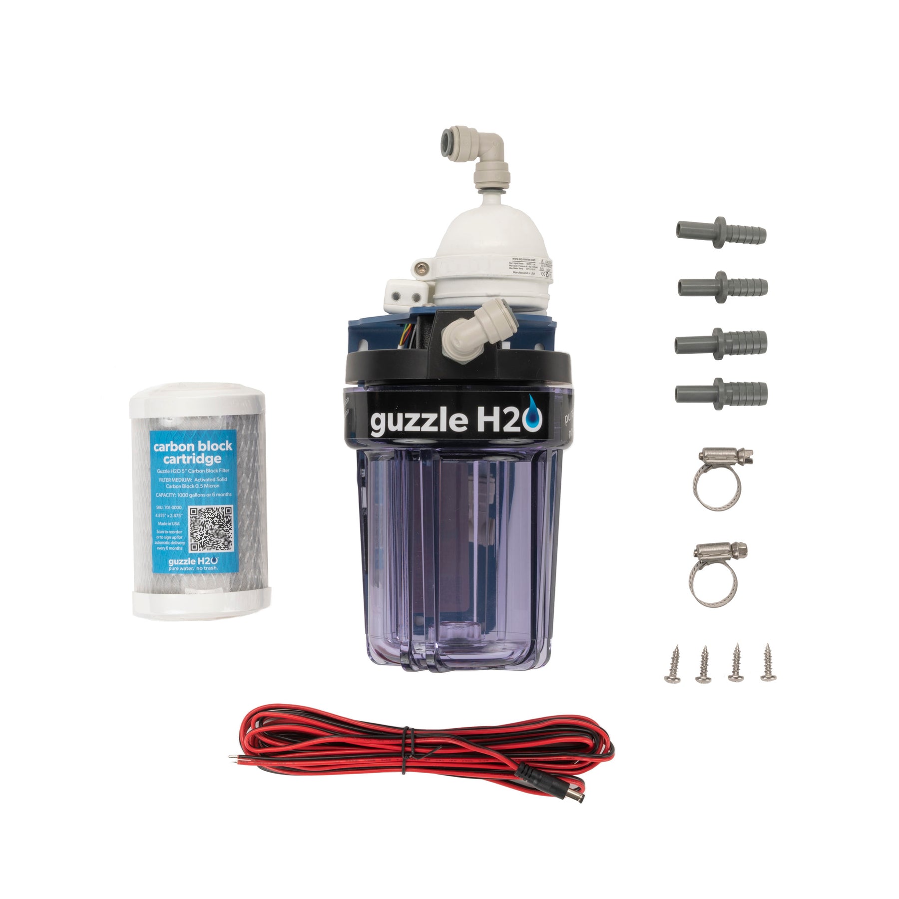 Guzzle H2O Stealth Water Filter Kit For RV Camper Van - Agile Off Road
