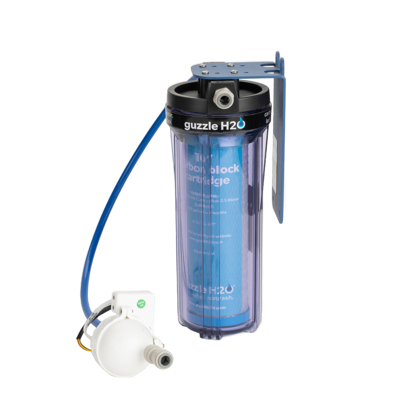 Guzzle H2O Stealth Flex 10 - Built-in Water Purification and Filtration