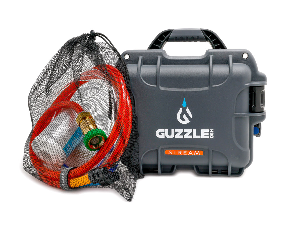 Guzzle H2O Stream Portable Water Filtration and Purification System