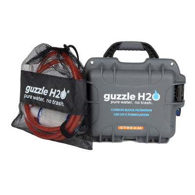Guzzle H2O Stream Portable Water Filtration and Purification System