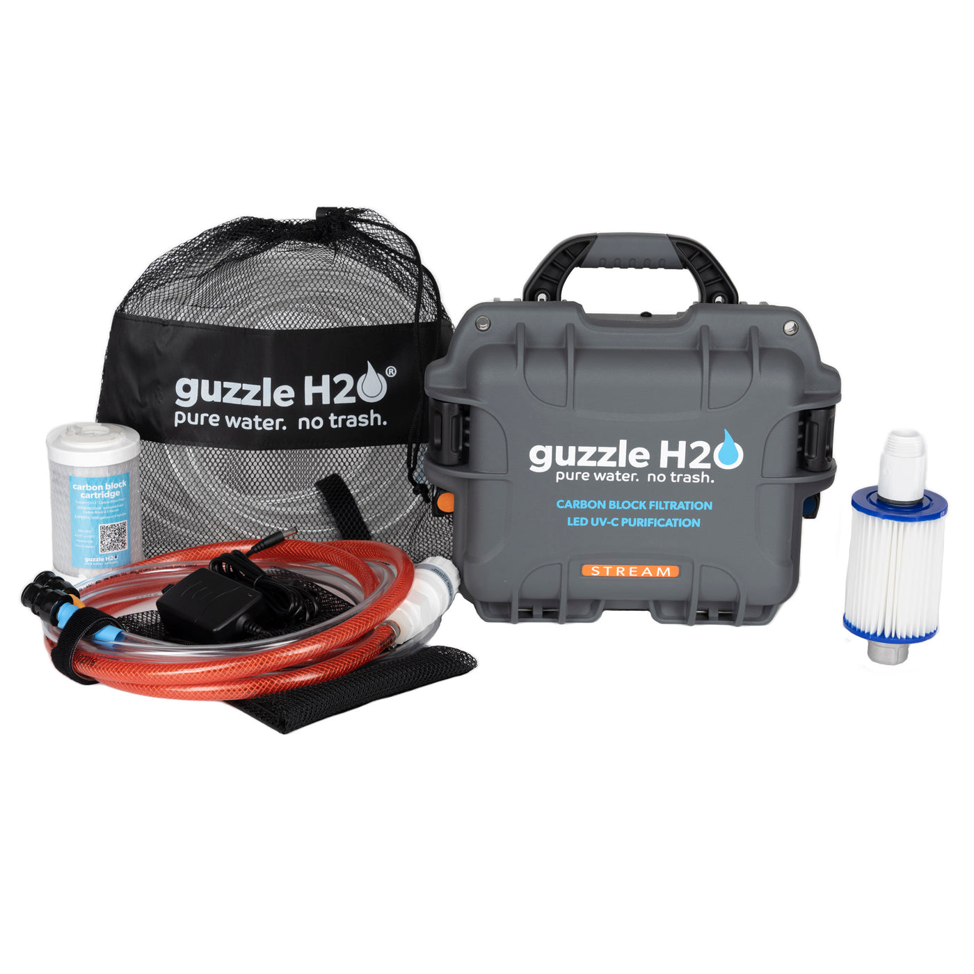 Guzzle H2O Overland Bundle for Water Purification and Filtration