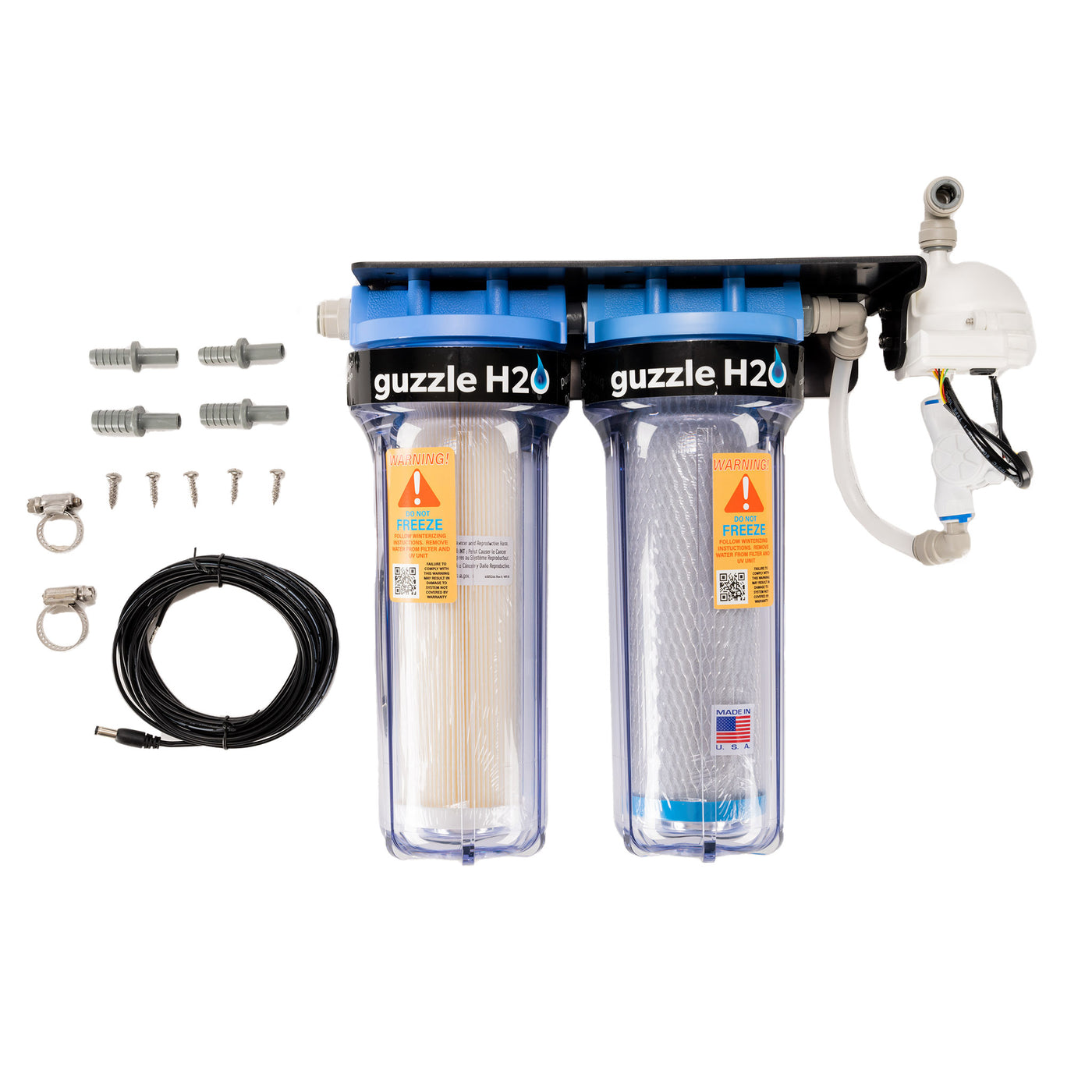 Guzzle H2O Stealth 2x10 Water Purification and Filtration System